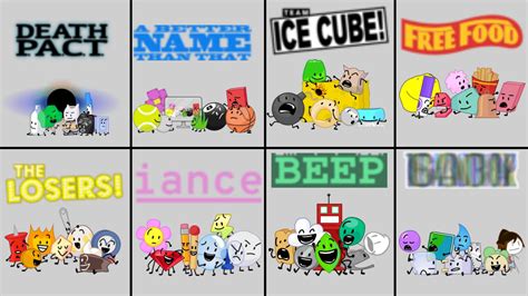 4x2 Grid - Battle For BFDI Teams by Abbysek on DeviantArt