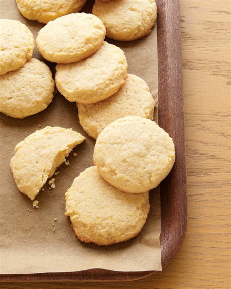 Cornmeal Cookies Recipe | Martha Stewart