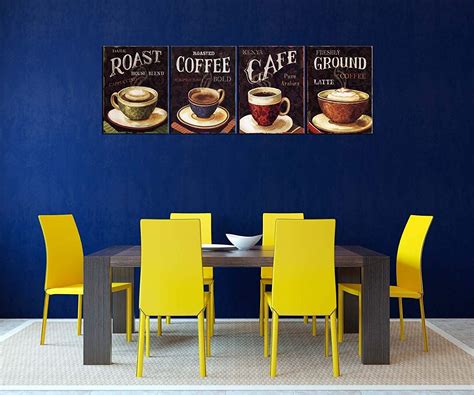 Coffee Art & Decor for TRUE Coffee Lovers | Cafe wall art, Wall art decor, Painted paneling
