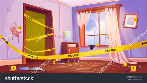 1,878 Escena Del Crimen Animado Images, Stock Photos & Vectors ...