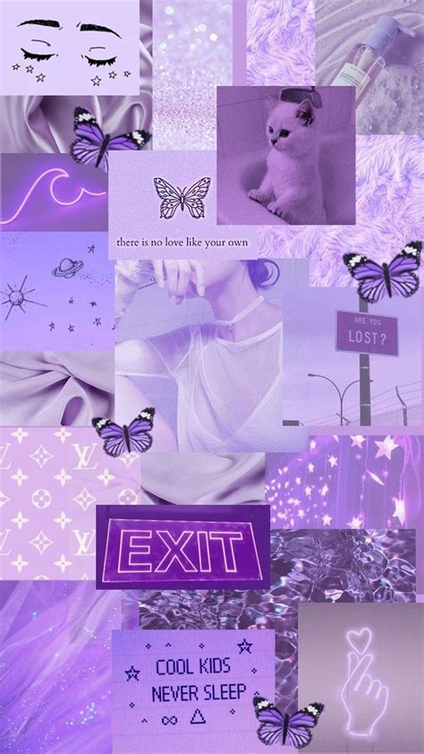 Cool Aesthetic Wallpapers Purple | Back out