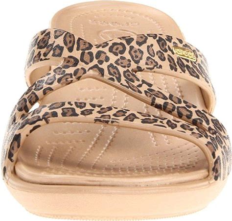 Crocs™ Patricia Ii Leopard Print Wedge - Lyst