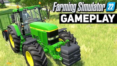 Pierwszy gameplay! - Farming Simulator 22 🚨 - YouTube