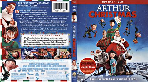 Arthur Christmas - Movie Blu-Ray Scanned Covers - Arthur Christmas 2011 ...