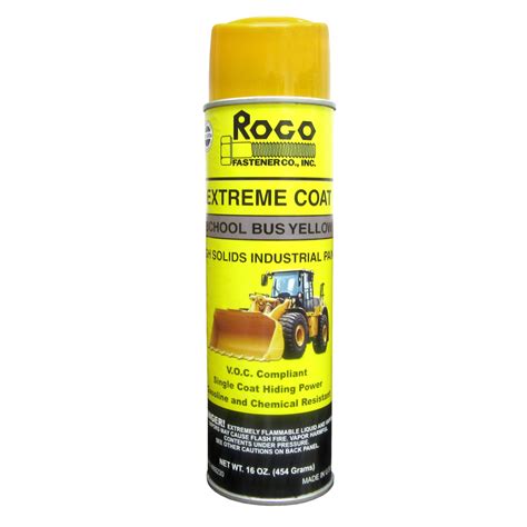 Rogo Fastener Co., Inc. - School Bus Yellow Paint