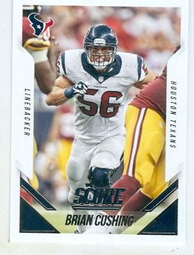 Brian Cushing football card (Houston Texans 5BL) 2015 Score #107