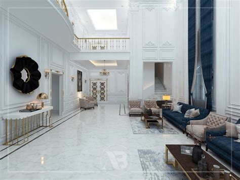 Luxury villa interior in Saudi Arabia on Behance