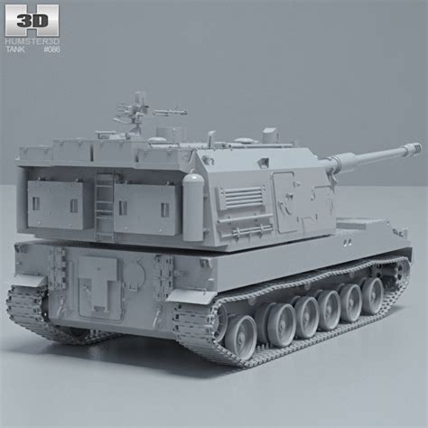 PLZ-05 Self-propelled Howitzer 3D model - Military on Hum3D