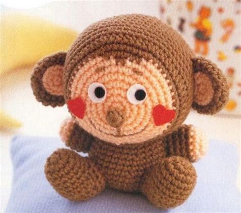 Crochet Toy Monkey