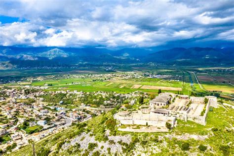 Lekuresi Castle in Saranda, Albania Stock Image - Image of castle, beautiful: 158793567