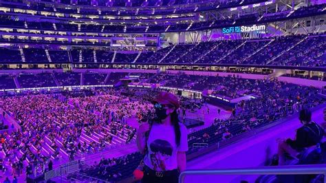 BTS LA concert Sofi VIP experience Vlog ( 200 and 100 level) Vlog - YouTube