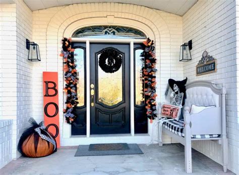 My Porch Halloween Style! Quick and Easy Decorating Tips