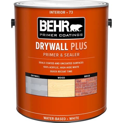 Behr Premium Plus PREMIUM PLUS Interior Drywall Primer & Sealer, 3.79L | The Home Depot Canada