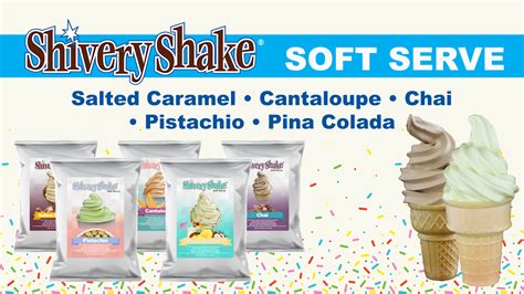 New Shivery Shake Soft Serve For Use In Commercial Soft Serve Machines ...