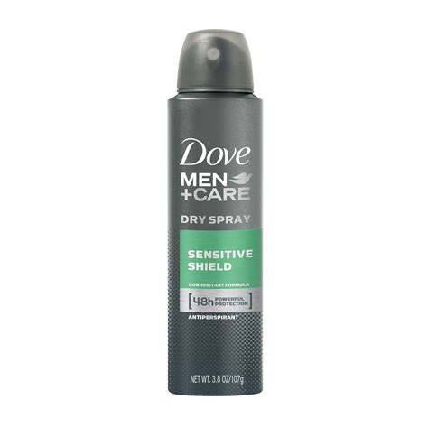 Dove Men+Care Sensitive Shield Dry Spray Antiperspirant Deodorant, 3.8 oz - Walmart.com