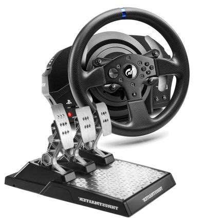 Thrustmaster T-GT II Pack GT Servo Base Wheel T-3PM Pedals Bundle Playstation And ...