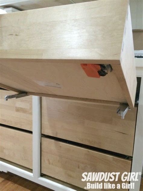 Installing Drawers with Blum Tandem plus Blumotion drawer slides - Sawdust Girl®