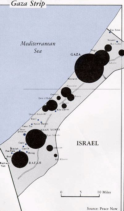 Gaza Strip Population - Jan 1992 - Foundation for Middle East Peace