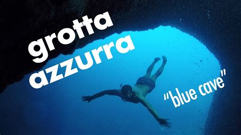 Capri, Italy: Inside Grotta Azzurra, "Blue Cave" - YouTube