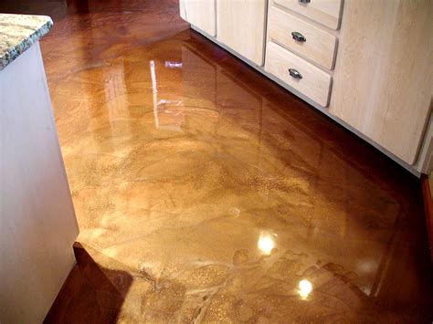 A colored kit for an epoxy metallic floor | Epoxy floor, Flooring ...