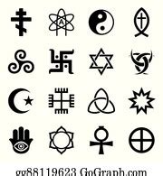 900+ Royalty Free Religious Symbols Clip Art - GoGraph