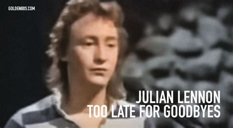 Julian Lennon - Too Late for Goodbyes - Golden 80s Music