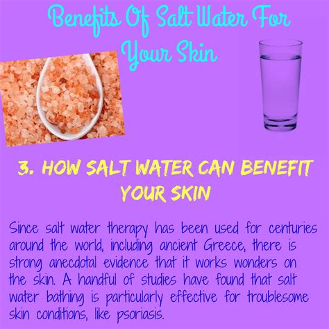 JGY Fit and Clean Fitness: Heath and Fitness Tip #128 - Benefits Of Salt Water For Your Skin