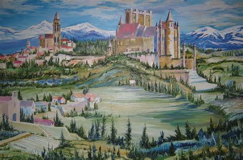 Medieval Landscape Painting at PaintingValley.com | Explore collection ...