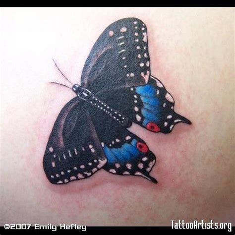 Swallowtail Butterfly Tattoo Top eastern black swallowtail butterfly ...