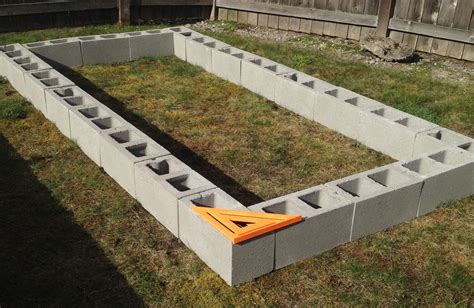 How To Build A Cinder Block Raised Garden Bed | Cinder block garden ...