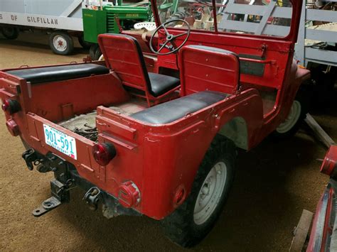 This is a 1953 Willys M38 Jeep That Needs Restoration for sale