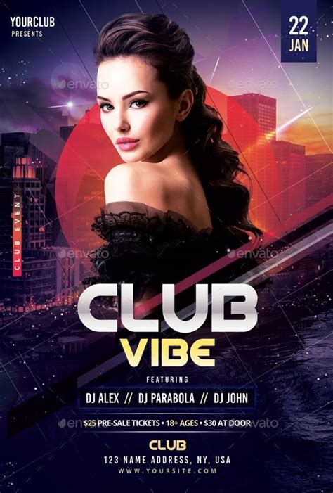 Club Party Flyer Templates Free