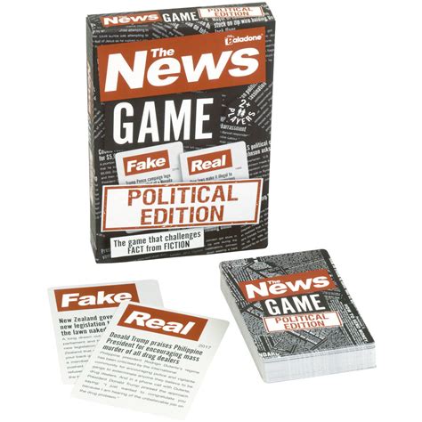 The News Game | Exciting Card Games | Buy Online at Spilsbury