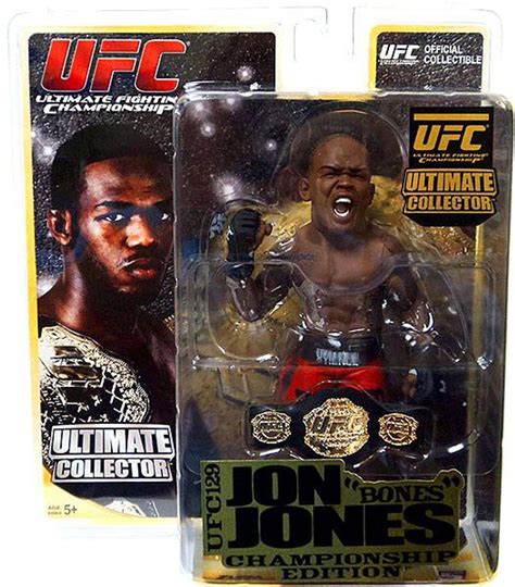 UFC Ultimate Collector Series 8 Jon Jones Action Figure Championship Edition Round 5 - ToyWiz