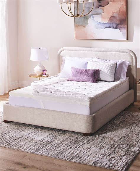 Serta 4-inch Layered Luxury Memory Foam Mattress Toppers - Macy's