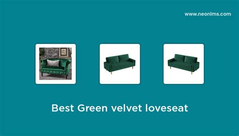 Best Green Velvet Loveseat in 2023 - Buying Guide