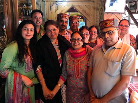 Amit Shah’s family in Dharamsala - The Tribune