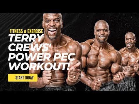 Unlock Your Chest's Potential with Terry Crews' Power Peck Workout! : r ...