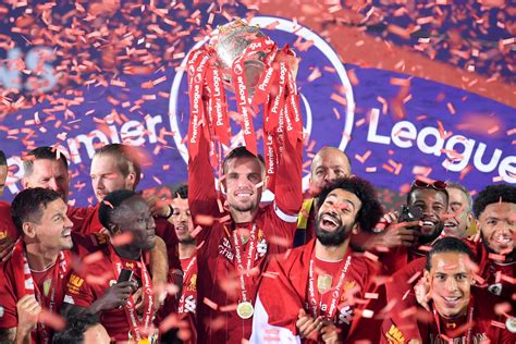 Liverpool Premier League trophy presentation in pictures: Stars ...