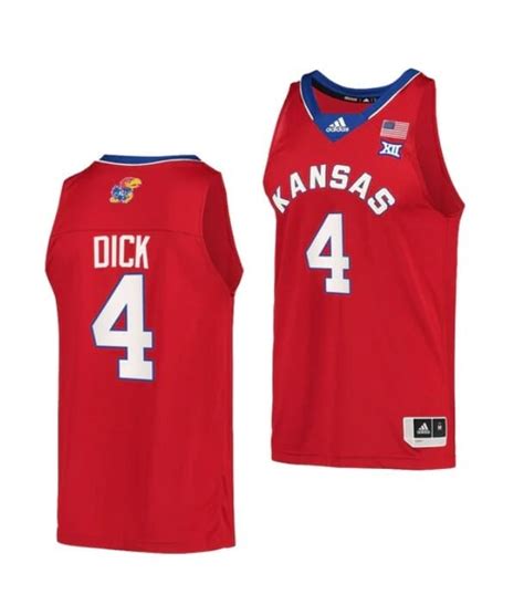[Available] Buy New Gradey Dick Kansas Jayhawks Jersey