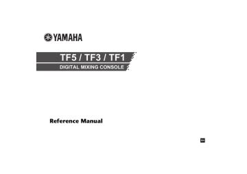 Yamaha TF3 Digital Mixer Owner's Manual | Manualzz