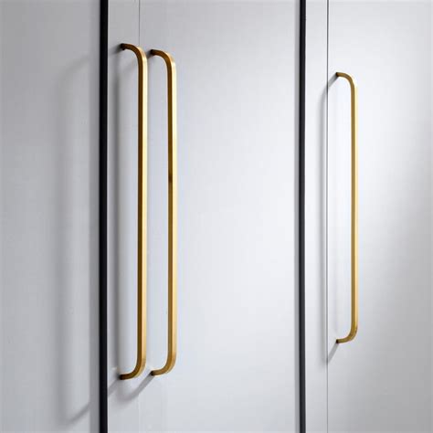 Messing Gold Gunmetal grau & Silber moderne lange Tür Bar | Etsy Ikea Pax, Cupboard Door Knobs ...