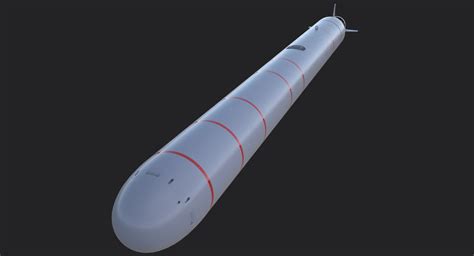 Russian poseidon torpedo 3D model - TurboSquid 1352303