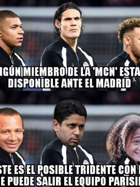 Los mejores memes del PSG - Real Madrid