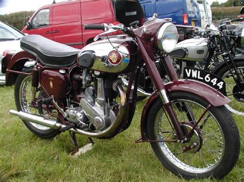 1954 BSA B31 Classic Motorcycle Pictures