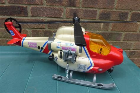 Battery Operated Tonka Rescue Helicopter with Rotating Blades, Winch, Motor & Siren Sound and ...