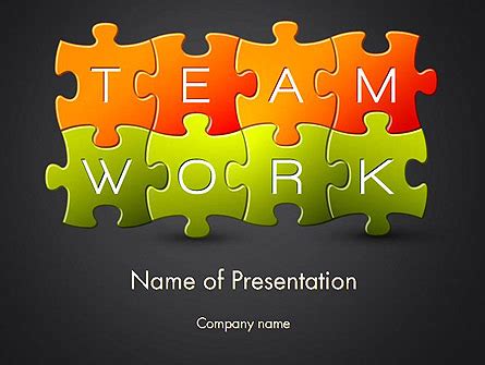 Teamwork Puzzle Presentation Template for PowerPoint and Keynote | PPT Star
