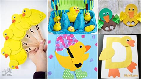 Duck Crafts for Kids - Kidpid