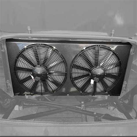 Carbon Fiber Radiator Fan Shroud Universal [Flat] – HGK Shop