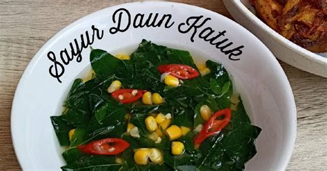 Resep Sayur daun katuk oleh Irmayanti - Cookpad